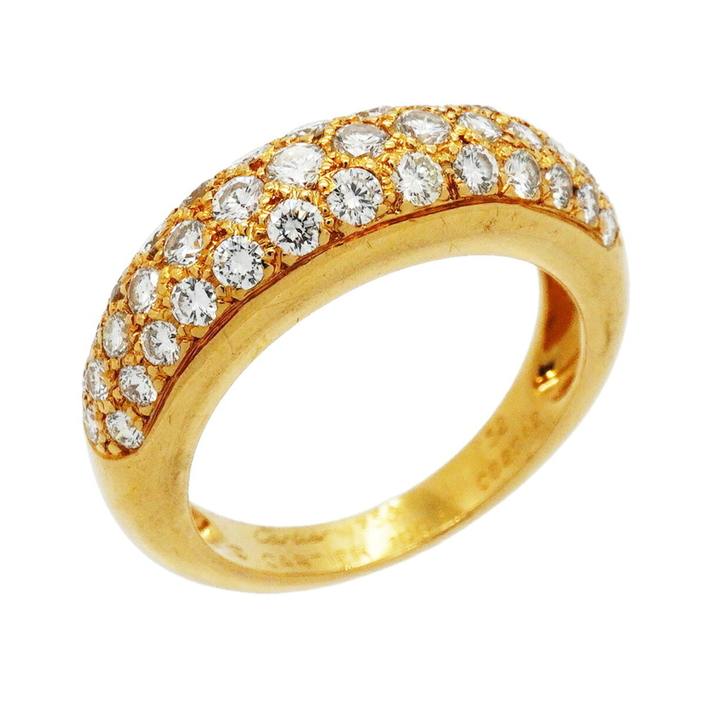 Cartier Mimi Star Ring, 18K Yellow Gold, Diamond, Size #52, Ladies'